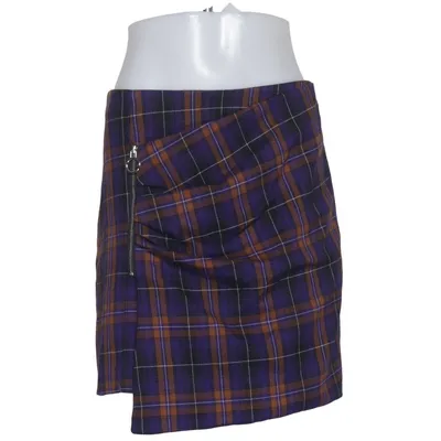 Skirt (Purple, Brown) from Susy Mix Elastane, Polyester, Viscose
