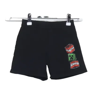 Short de pyjama (Noir) de Minecraft Coton