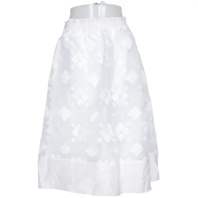 Nederdel (Hvid, Beige) fra By Malene Birger Polyamid, Polyester, Silke, Viscose