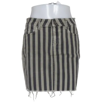 Spijkerrok (Bold Stripe Skirt) van Costes Denim Katoen, Elastaan