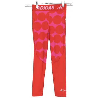 Träningstights (Röd, Rosa, Flerfärgad) från Adidas x Marimekko Elastan, Återvunnen polyester
