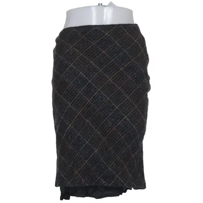 Jupe (Gris, Multicolore) de Tandem Mohair, Polyamide, Laine