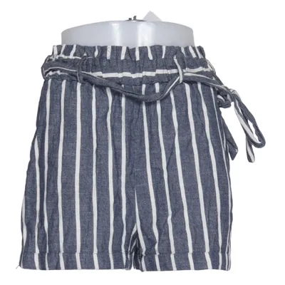 Shorts (Blå, Vit) från Nicci Hernestig x NA-KD Bomull, Polyester