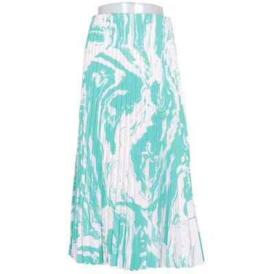 Långkjol (Grön, Rosa, Vit) från Marimekko Polyester