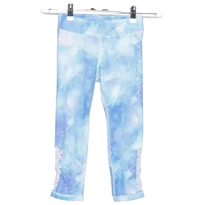 Träningstights (Blå, Vit, Flerfärgad) från 90 Degree by Reflex Elastan, Polyester