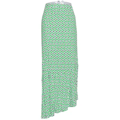 Maxi nederdel (Grøn, Hvid, Sort) fra Me&i Viscose
