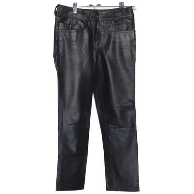 Pantalon en cuir (Noir) de Ricano Cuir