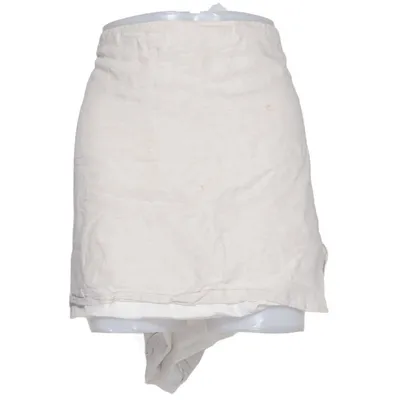 Rok (Beige) van H&M Linnen, Viscose, Polyester