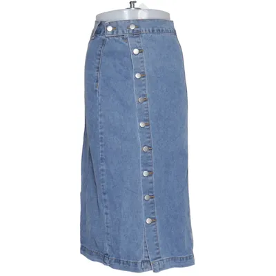 Denim skirt (Blue) from Dazy Cotton, Polyester, Viscose
