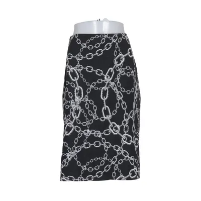Skirt (Black, White) from Camilla Thulin Cotton, Elastane, Polyamide, Polyester