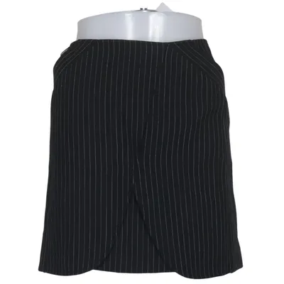 Jupe (Noir) de Atos Lombardini Élasthane, Polyester, Laine