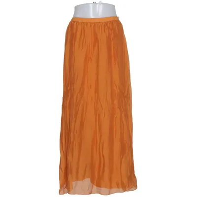 Långkjol (Orange) från Le Streghe Elastan, Silke, Viskos