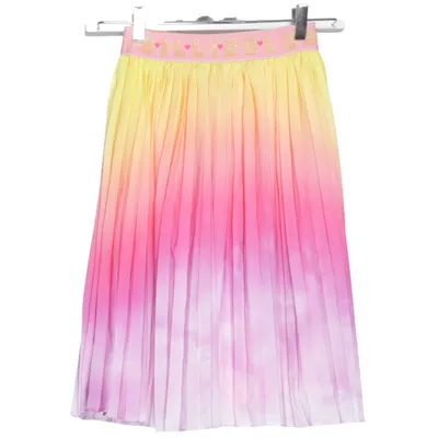 Jupe longue (Rose, Jaune, Violet) de Billieblush Polyester