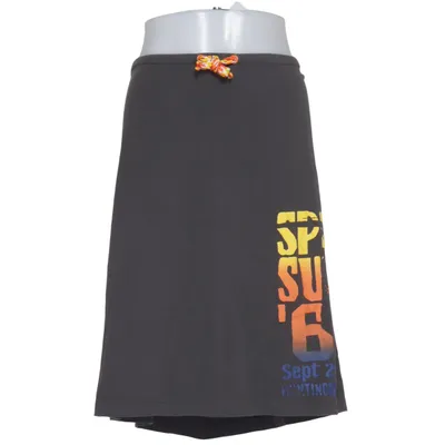 Skirt (Gray, Multicolored) from Spex Cotton, Elastane