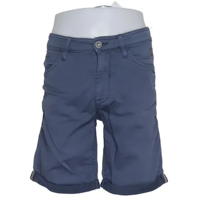 Short (Bleu) de Blend Coton, Élasthane