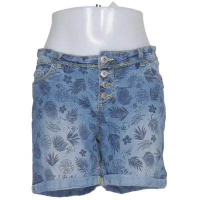 Denim shorts (Blue) from Lanting Cotton, Elastane, Polyester
