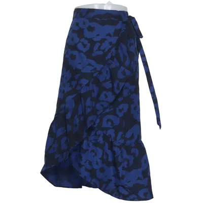 Jupe portefeuille (Bleu, Noir) de Svea Polyester