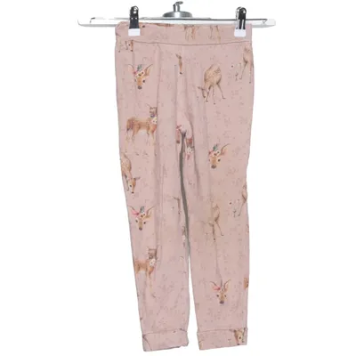 Legging (Rose) de Name It Coton, Élasthane