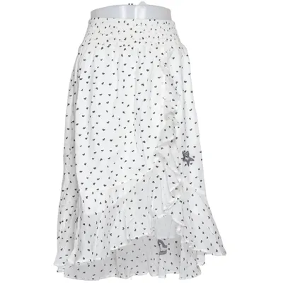 Rok (Wit, Zwart) van Odd Molly Katoen, Viscose