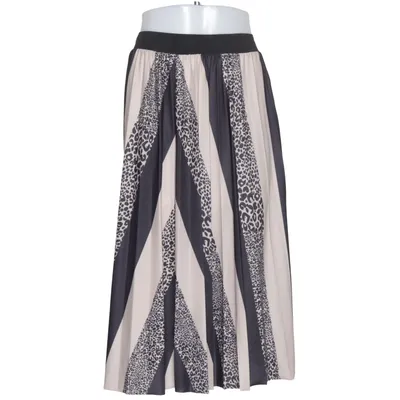 Jupe (Noir, Beige, Multicolore) de KTN Élasthane, Viscose