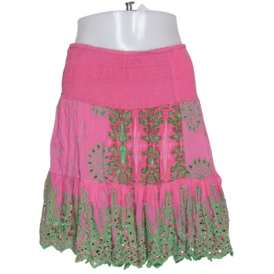 Skirt (Pink, Green, Multicolored) from Leoni Al Sole Cotton