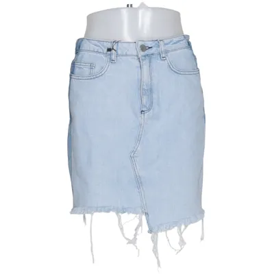 Denim skirt (Blue, Multicolored) from Iva Nikolina x NA-KD Cotton