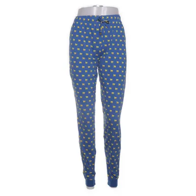 Pyjamasbyxor (Blå, Gul) från Ullared Bomull, Elastan