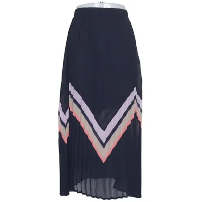 Långkjol (Blå, Flerfärgad) från YAS Polyester