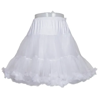 Underkjol (Vit) från Banned Apparel Elastan, Polyamid, Polyester