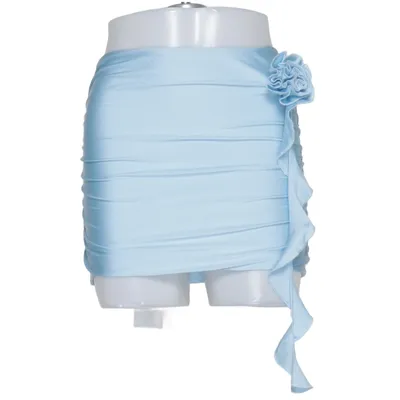 Skirt (Blue) from White Fox Elastane, Polyamide, Polyester