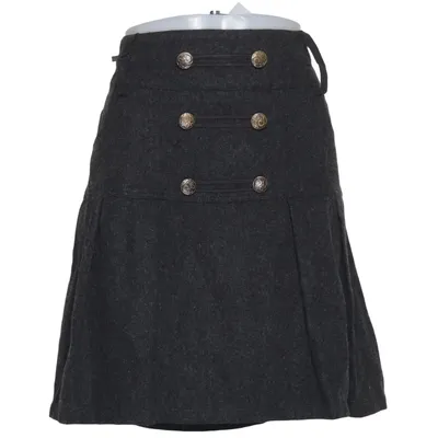 Jupe (Gris) de Authentic Clothing Company Polyester, Viscose, Laine