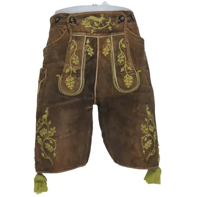Lederhosen (Brun) fra Almsach Læder