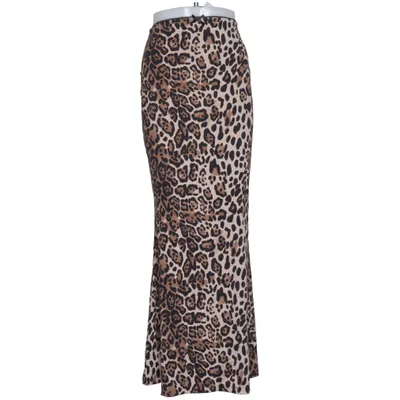Långkjol (Brun, Svart, Beige) från Zara Elastan, Polyamid
