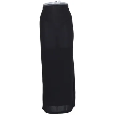 Maxi nederdel (Sort) fra Support Polyester