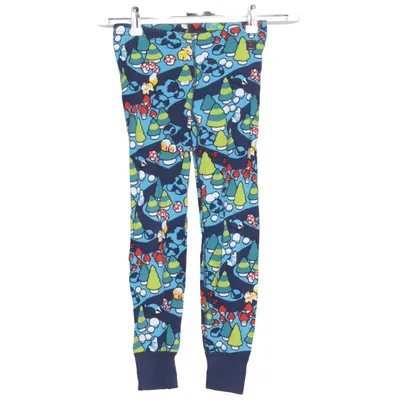 Leggings (Blue, Multicolored) from Polarn O. Pyret Cotton