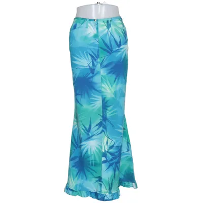 Maxi skirt (Blue, Green, Multicolored) from Prestige Cotton, Elastane