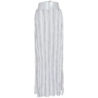 Pantalon patte d'éléphant (Blanc, Bleu) de Splash Viscose