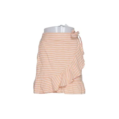 Wrap skirt (Orange, White) from By Clara Paris Cotton