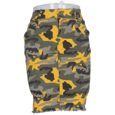 Skirt (Green, Yellow, Black) from Katch Me Polyester