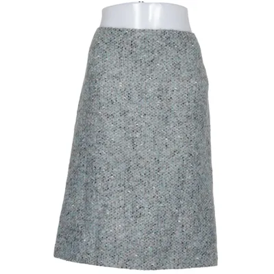 Jupe (Gris) de MaxMara Studio Acrylique, Laine d'alpaga, Coton, Cupro, Mohair, Polyamide