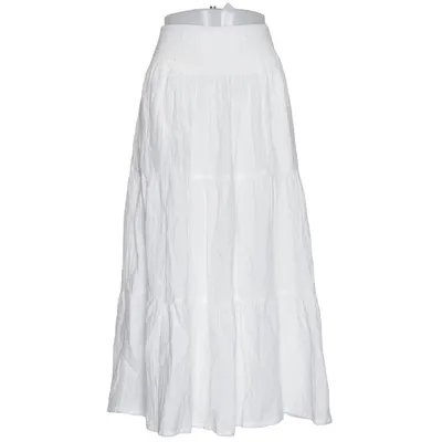Jupe longue (Blanc) de Velvet Heart Coton