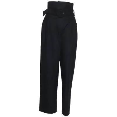 Palazzobyxor (Svart) från Teurn Studios Kashmir, Elastan, Polyamid, Viskos, Ull