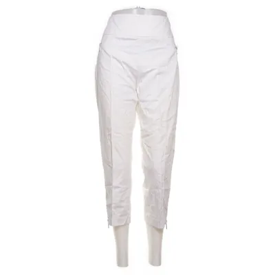 Trekvartsbyxor (Vit) från Tia Acetat, Bomull, Elastan