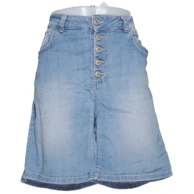 Short en jean (Bleu) de Ms Mode Coton, Élasthane