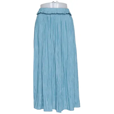 Maxi nederdel (Blå) fra Normcore Polyester