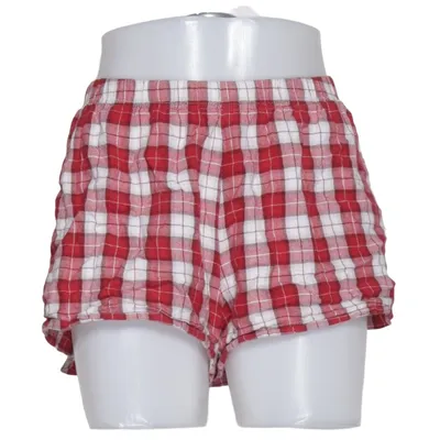 Pyjamasshorts (Rød, Hvid) fra Love To Sleep Bomuld