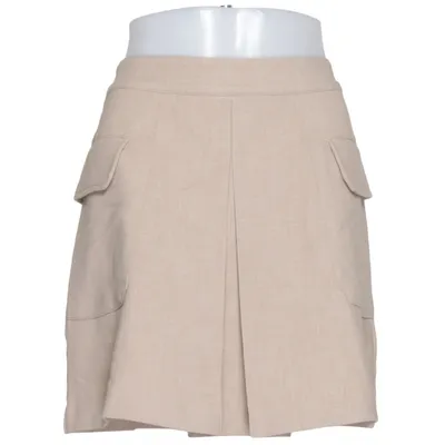 Skirt (Beige) from Who What Wear Elastane, Polyester, Viscose