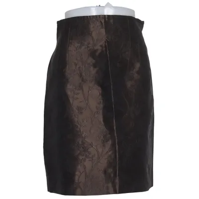 Rok (Bruin) van Rena Lange Acryl, Polyester, Zijde