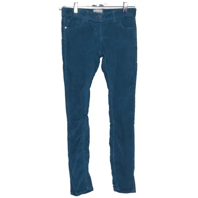 Pantalon en velours (Bleu) de Casual Girls Wear Coton, Élasthane