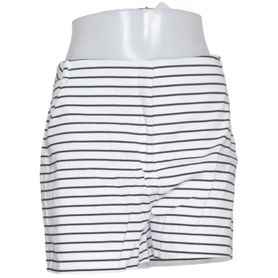 Short (Blanc, Noir) de Zara Basic Coton, Élasthane